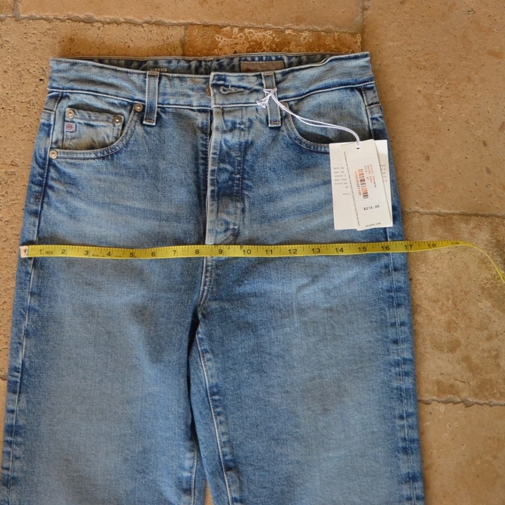 AG Alexxis Contour 360 Button Front Jeans NWT - Picture 3 of 12